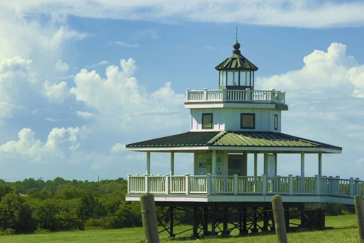 Entrance to Texas City Dike